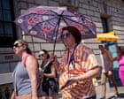 Heat alert for England as temperatures forecast to climb back above 30C