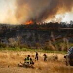 High temperatures threaten to reignite blaze after France’s largest wildfire in decades